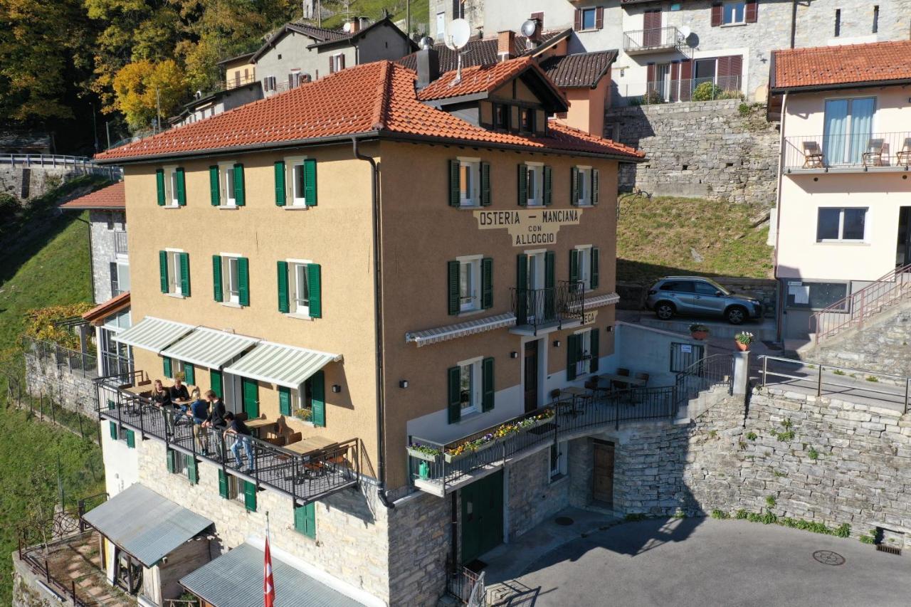 Osteria Manciana Con Alloggio Monte Generoso Hotel Scudellate Exterior photo