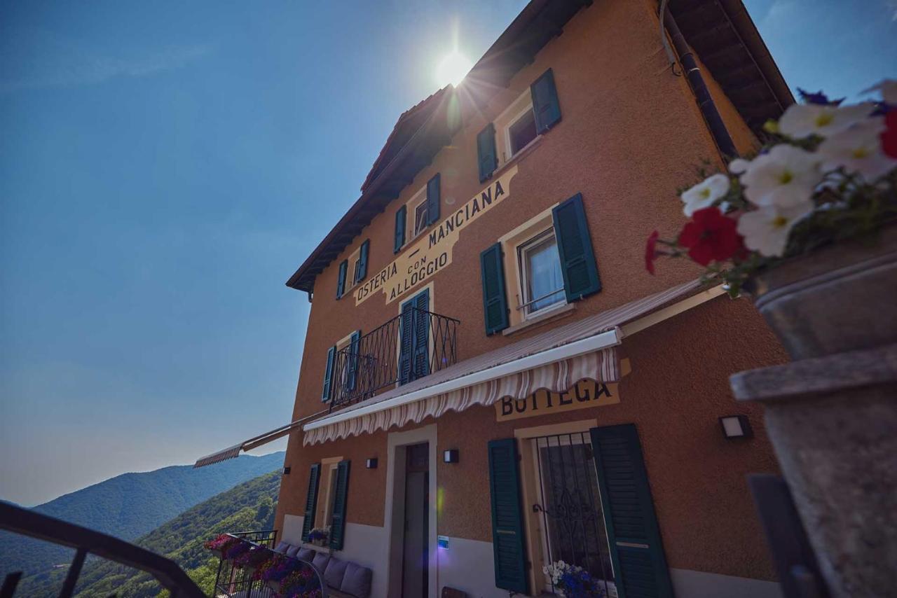 Osteria Manciana Con Alloggio Monte Generoso Hotel Scudellate Exterior photo